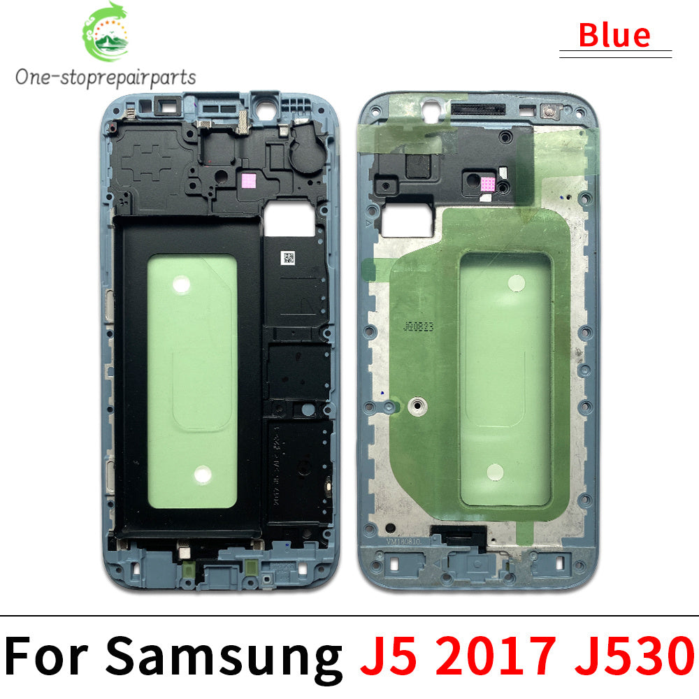 Middle Frame Front Bezel Cover Chassis Housing Back Plate LCD Holder For Samsung J4 J5 J6 J7 Prime Plus Core 2017 J530 J730 J610 Samsung phone repair parts