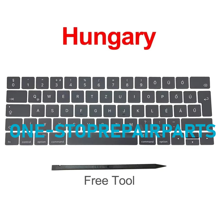 New A1989 A1990 Keyboard keys keycap for Macbook Pro Retina laptop key cap 2018 2019 Year Macbook repair parts