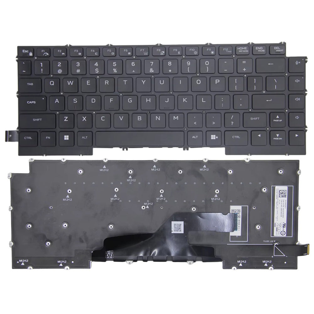 100%New US For Dell Alienware X14 R1 R2 P150G X15 R1 R2 Laptop Keyboard  Dell Laptop repair parts
