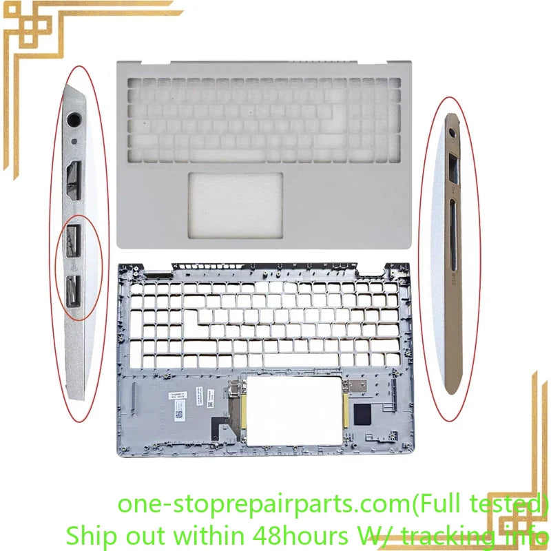 Case for DELL inspiron 15 3511 3510 3520 3515 LCD Back top housing cover bezel frame bottom  hinge upper palmrest