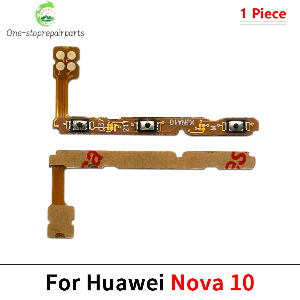 Power On Off Volume Side Button Key Flex Cable For Huawei Nova 8 8i 9 10 11 11i 12 12i Pro Se Y61 Y91 Huawei phone repair parts
