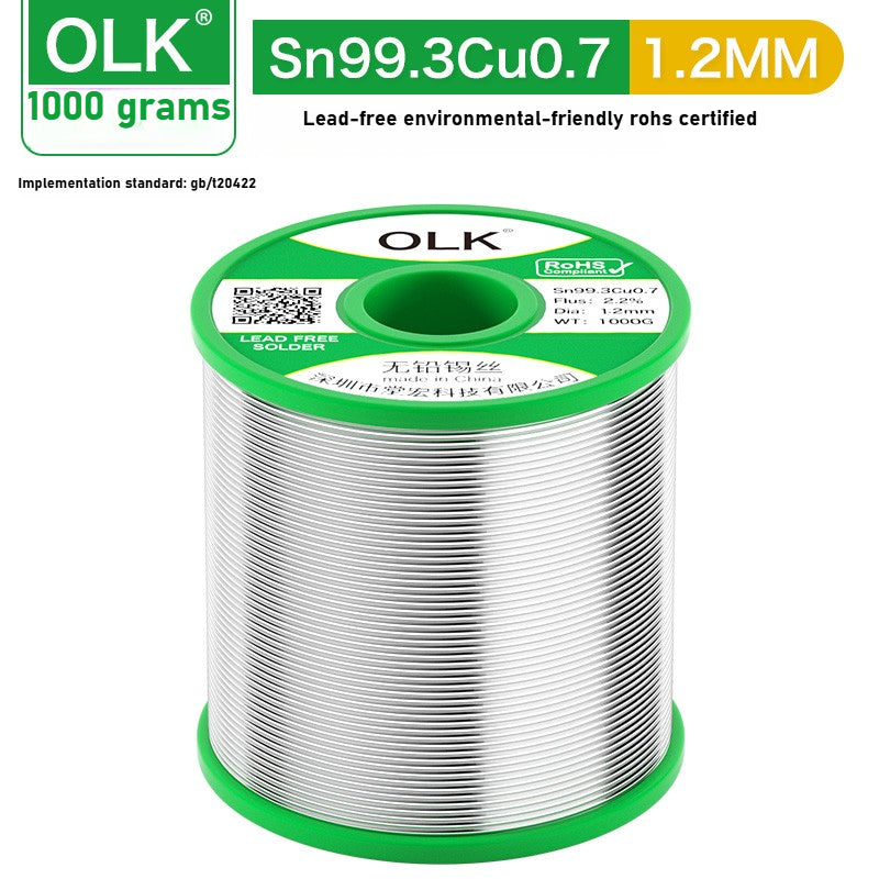 High purity solder wire 63 low temperature with flux rosin core welding household electric soldering iron lead-free solder wire Repair tools