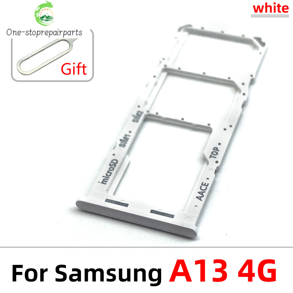 SIM Card Slot SD Card Tray Holder Adapter For Samsung A13 A14 4G 5G Replacement Spare Parts Samsung phone repair parts