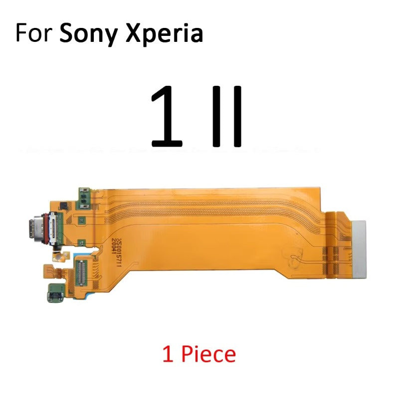 Fast Charger USB Dock Charging Dock Port Board With Mic Microphone Flex Cable For Sony Xperia 1 5 II III IV VI V Sony phone repair parts