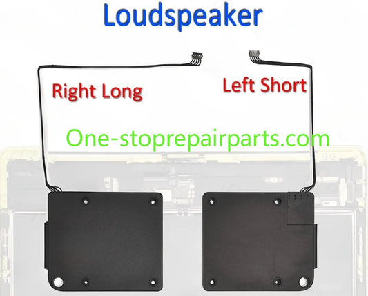 Laptop A3404 Speaker Left and Right Side w/ Flex Cable 923-14164 for Macbook Neo 13" A18 Pro Loudspeaker 2026 Year Macbook repair parts