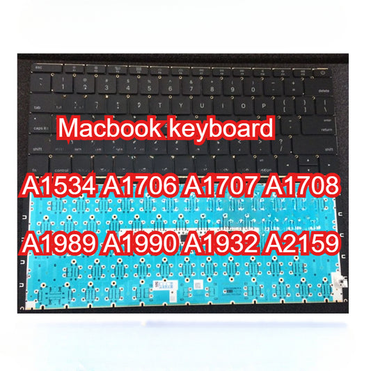 Macbook keyboard A1534 A1706 A1707 A1708 A1989 A1990 A1932 A2159 keyboard