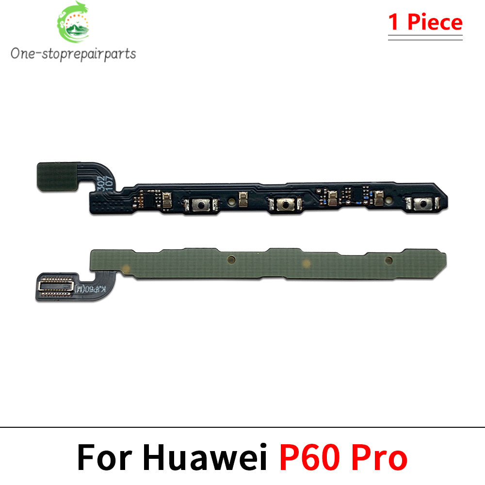 Power Switch On Off Button Volume control Key Button Flex Cable For Huawei P20 P30 P40 P50 P60 Pura 70 Pro Lite P50E Huawei phone repair parts