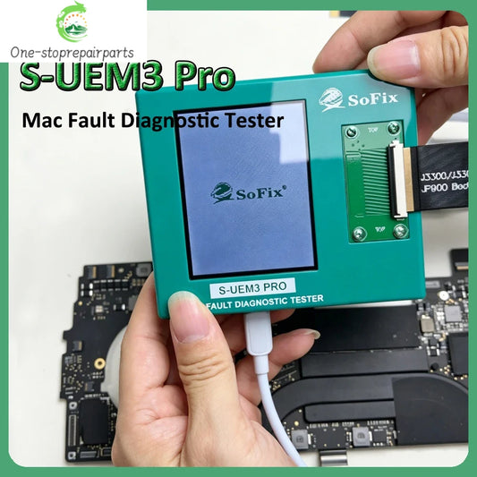Sofix S-UEM3 PRO Mac Fault Diagnostic Tester For MacBook 2016-2025 EDP Connector Detector Logic Board Motherboard Repair Tool Professional Repair Tools