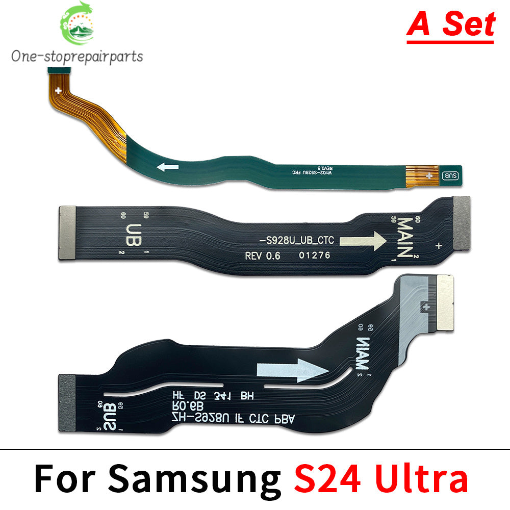 Main Board Mainboard LCD WiFi Signal Antenna Connector Board Flex Cable For Samsung S21 S22 S23 S24 S25 Plus Ultra 4G 5G Samsung phone repair parts