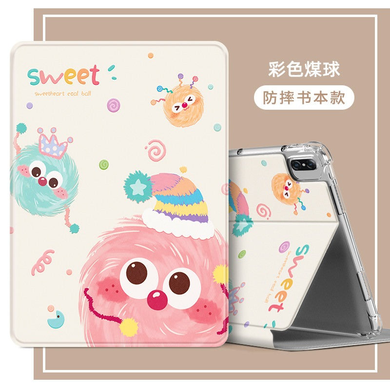 QBOSS For Huawei matepad115s protective case 2024 new air flat case 10.4 inch matepadSE with pen slot 2023 For Honor 11.5s anti-drop x8pro briquettes Tablet Accessories