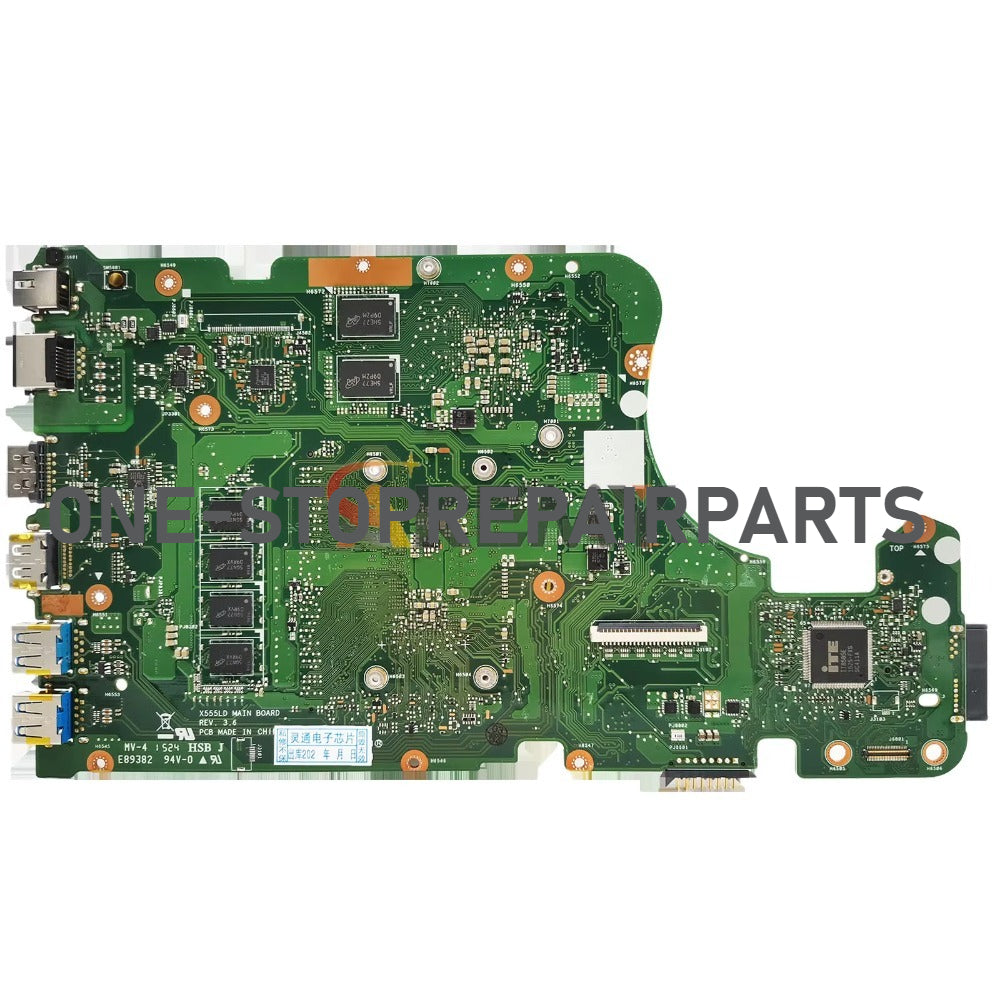 X555LD Laptop Motherboard For ASUS R557L VM510L X555LJ R556L VM590L FL5800L W519L X555LB DX992L FL5600L Mainboard I3 I5 I7 CPU ASUS laptop repair parts