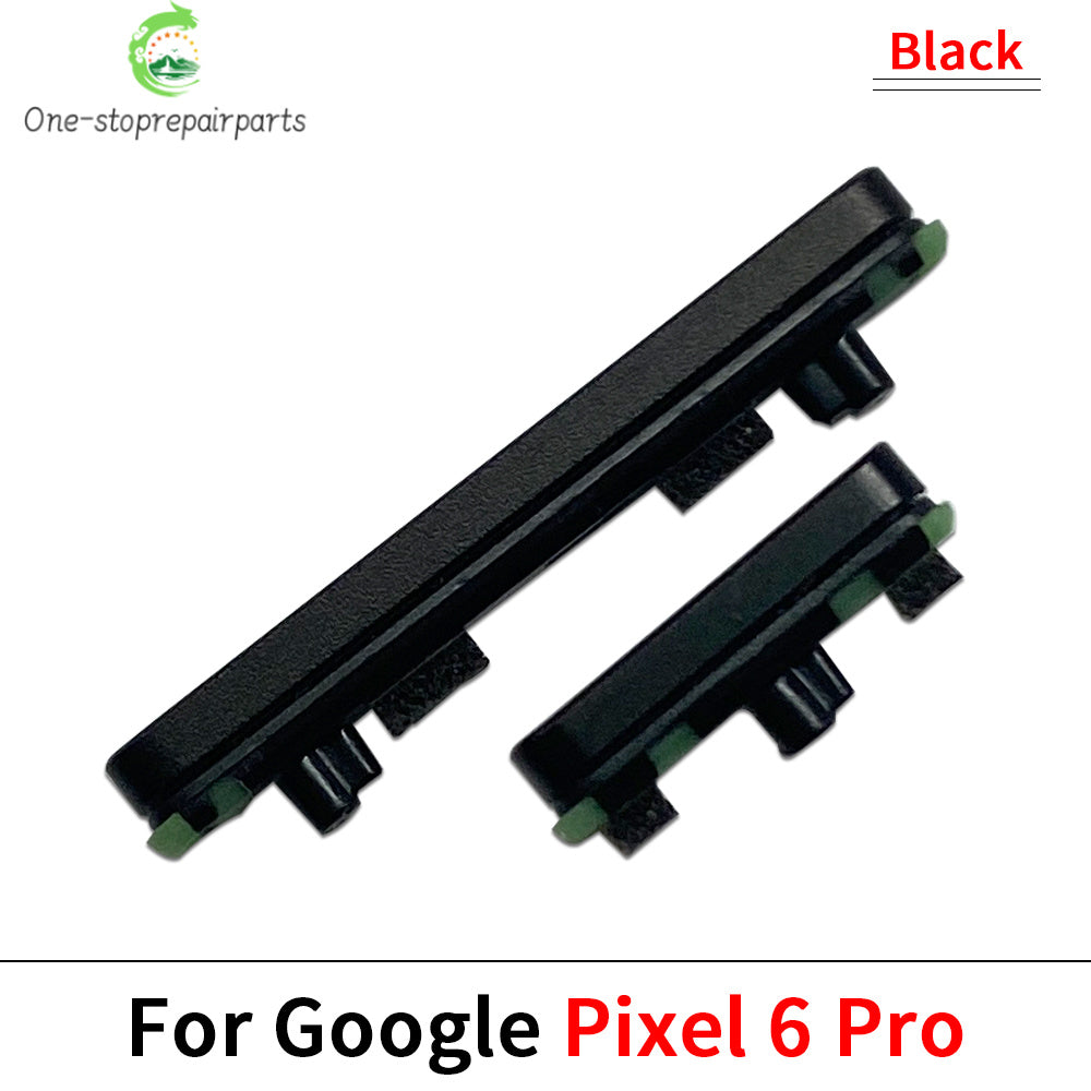 10Pcs/Lot, Volume Power Button Side Key For Google Pixel 6 / Pixel 6 Pro / Pixel 6A / Pixel 7 / Pixel 7 Pro / Pixel 7A Google Pixel phone repair parts