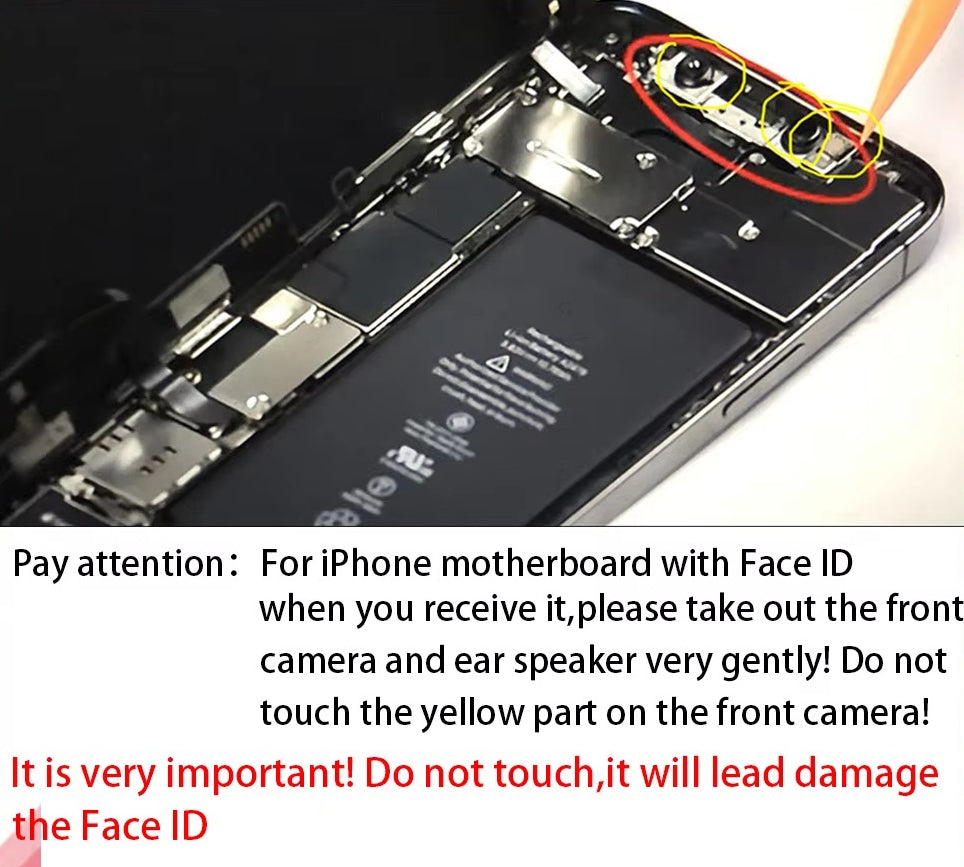 Unlocked Mainboard Fully Tested 100% Working Motherboard Compatible With 12 Mini With Face ID Cleaned iCloud And Support Update iPhone phone repair parts