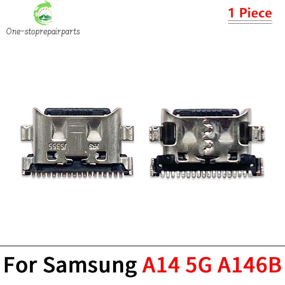 100Pcs,  Micro USB Connector Charging Port Jack Plug For Samsung A14 A04 A04s A04E A24 A34 A54 A05 A05s A13 A23 A33 A53 4G 5G Samsung phone repair parts