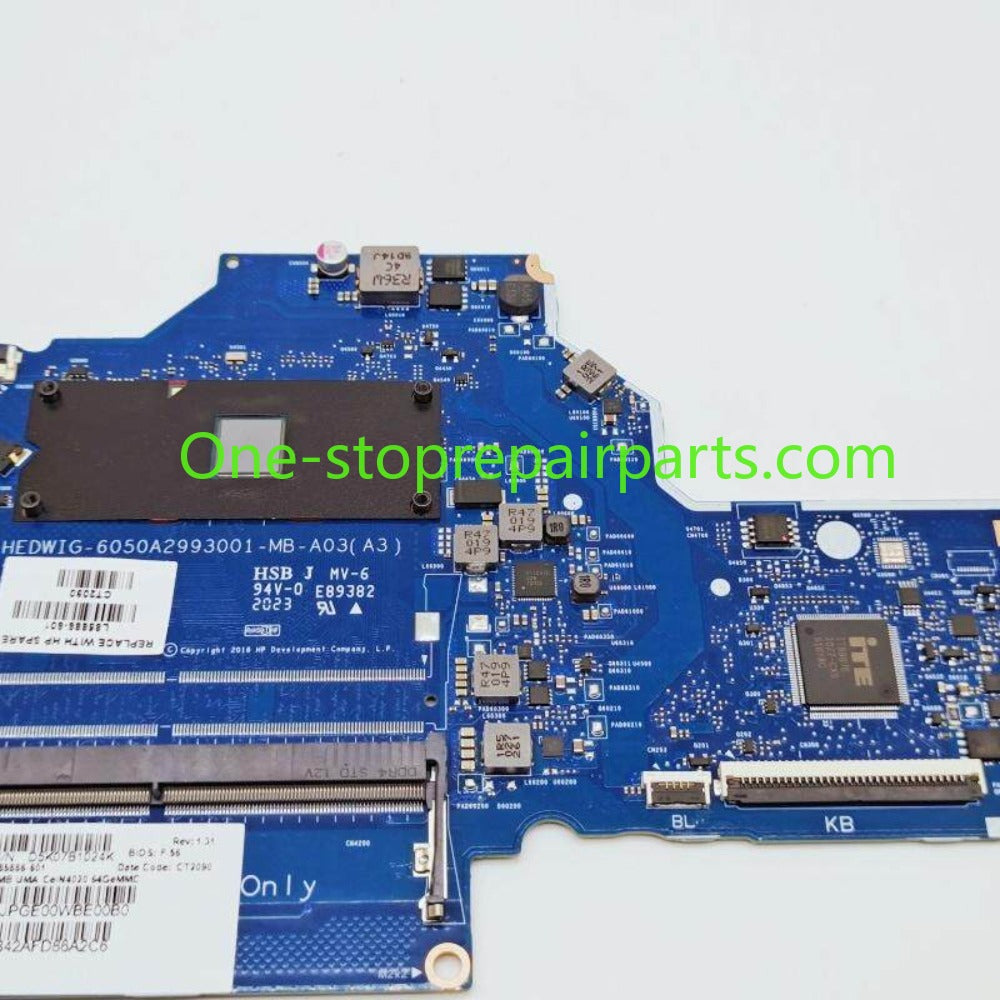 Motherboard for HP TPN-I131 14-CS 14-CK L85886-601 6050A2993001 Intel Celeron N4020 64GB main system board