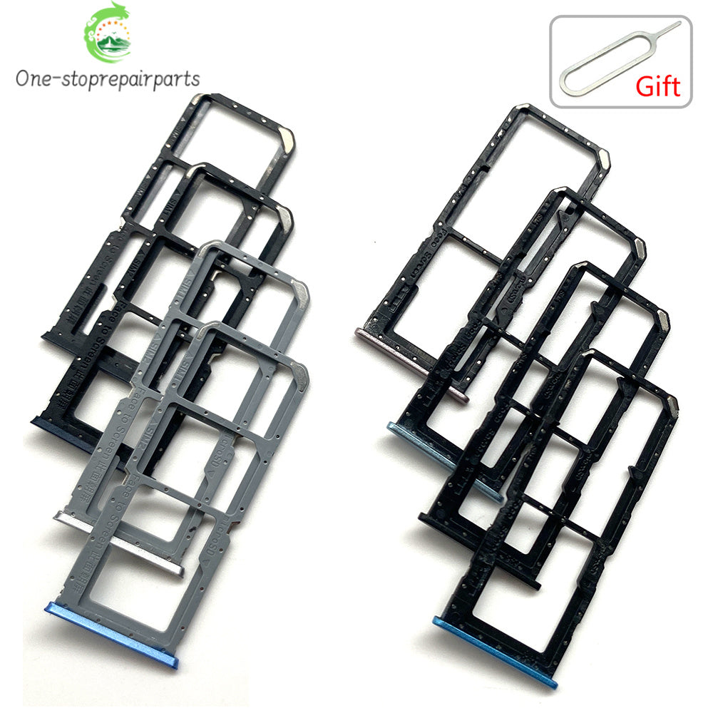10Pcs, SIM Card Tray Slot Holder For OPPO A52 A53 A54 A55 A57 A58 4G 2022 Replacement Parts OPPO phone repair parts