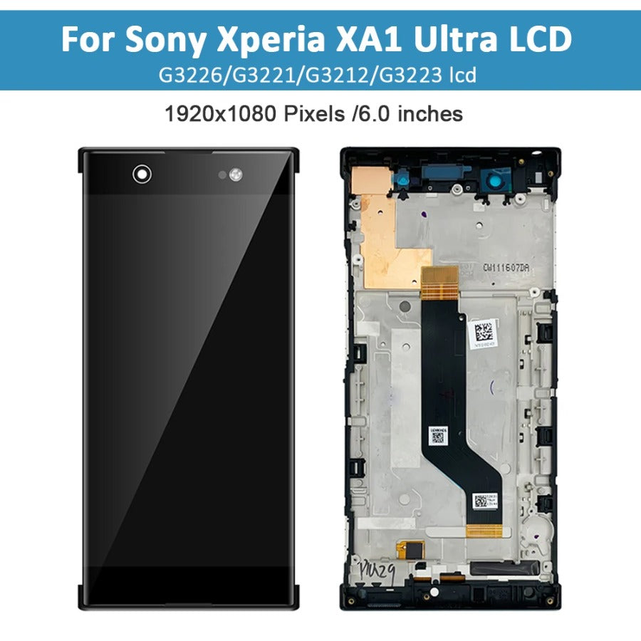 6.0'' Original For Sony Xperia XA1 Ultra G3221 G3212 G3223 G3226 LCD Display Touch Screen Digitizer Assembly for Sony C7 LCD Sony phone repair parts