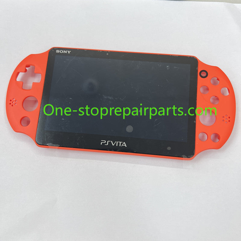 LCD Screen with frame assembly For PS Vita 2000 PSV 2000 PSVITA2000 Game Console Display Screen Replacement of Accessories Game console repair parts