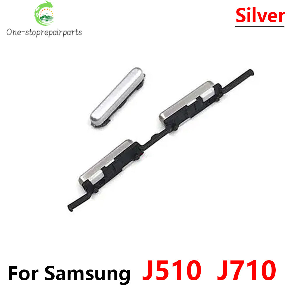 100Pcs, Side Power Key Volume Button For Samsung J2 Core J400  J4 J6 Plus J5 J7 Prime J5 J7 2016 2017 J330 J530 J730 J510 J710 Samsung phone repair parts