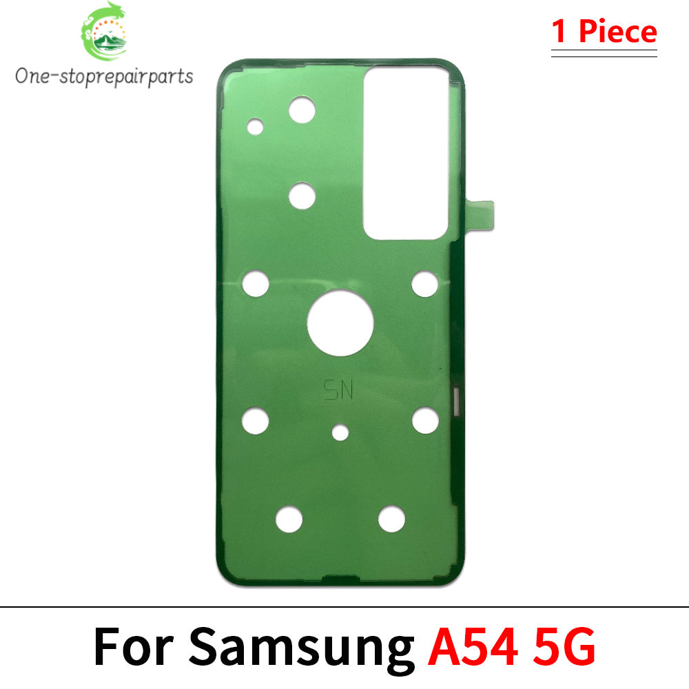 10Pcs/Lot, Back Battery Cover Door sticker Adhesive glue tape For Samsung A23 A33 A53 A73 A34 A54 A05 A05s A15 A25 A35 A55 4G 5G Samsung phone repair parts