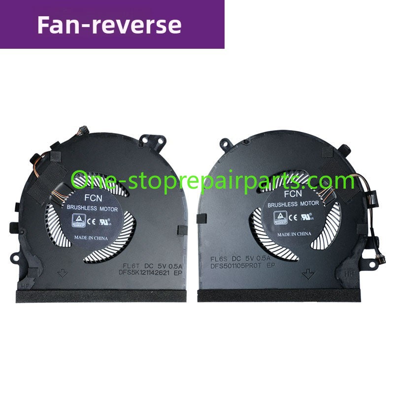 5V 0.5A CPU GPU Coolling fan for RAZER Blade15 RZ09-0270 0300 0328 0369 DFS5K121142621 FL6T DFS501105PR0T FL6S cooler fan