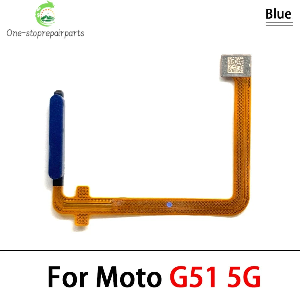 For Motorola Moto G22 G31 G51 G71 5G Home Button FingerPrint Touch ID Sensor Flex Cable Ribbon Replacement Parts Motorola phone repair parts