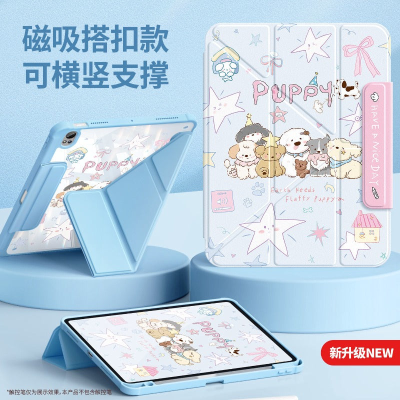 For Huawei matepad11.5s tablet case 115s protective case 2026 new air12 |/2024 magnetic buckle pro2025 with pen slot se10.4 soft light version 10.8 apple kitten Tablet Accessories
