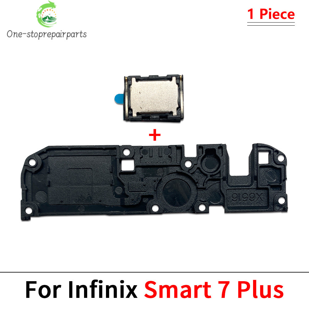 10Pcs, Loud Speaker Buzzer Ringer Flex Cable For infinix Smart 4 5 6 7 8 HD Plus Pro / For Tecno Spark 6 go 8 10 10C Pro 2024  infinix phone repair parts