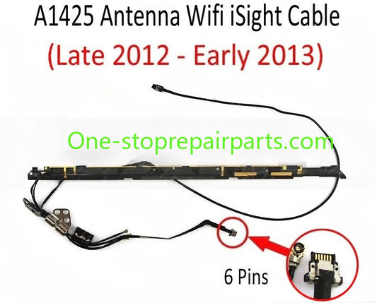 New Laptop A1425 Sight Webcam WiFi Cable Antenna Bracket for Macbook Pro 13" A1425 2012 2013 Year EMC 2557 EMC 2672 Macbook repair parts