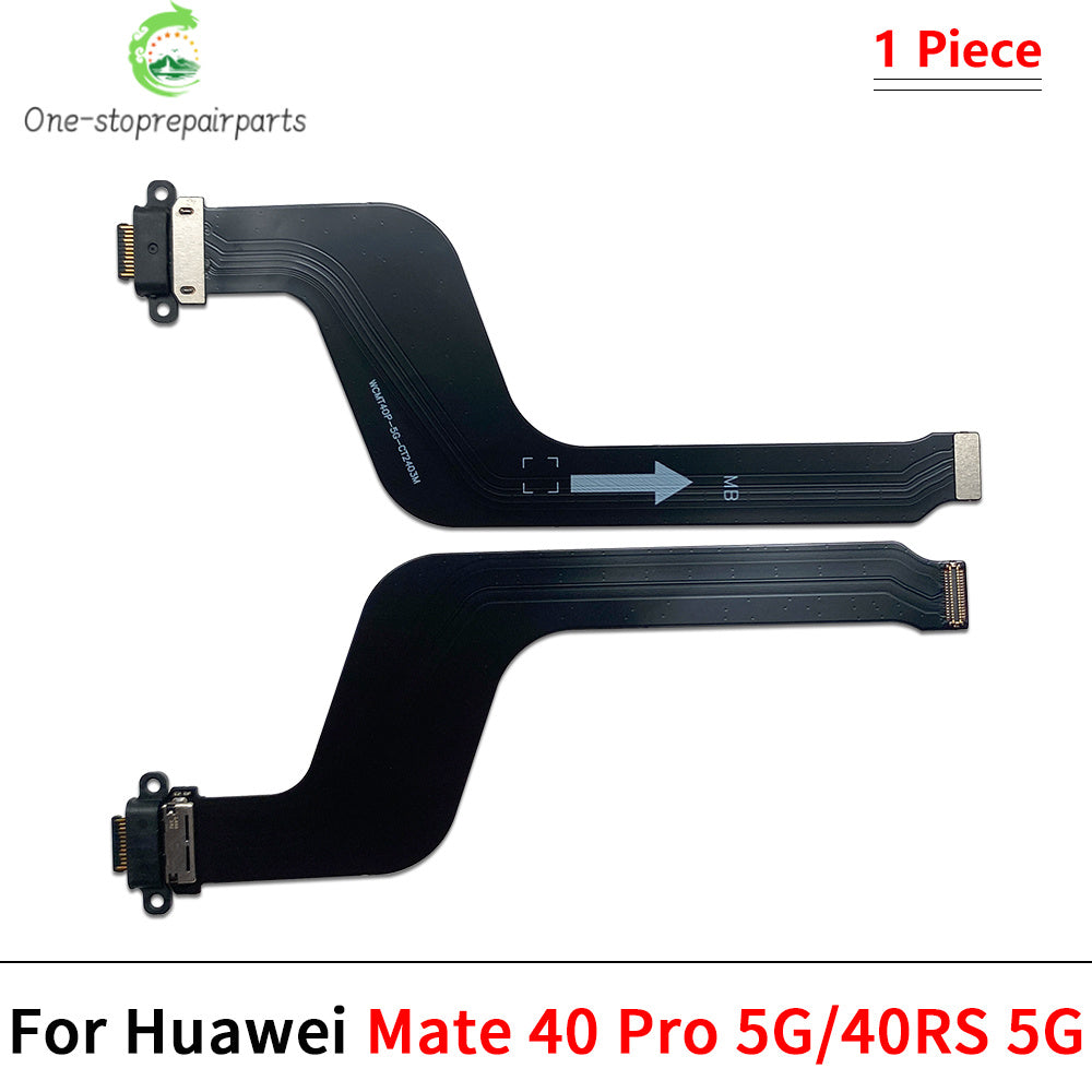 Dock Connector USB Charger Charging Board Port Flex Cable For Huawei Mate 40 50 50E 60 Pro P50 P60 P50E Pura 70 Pro Huawei phone repair parts