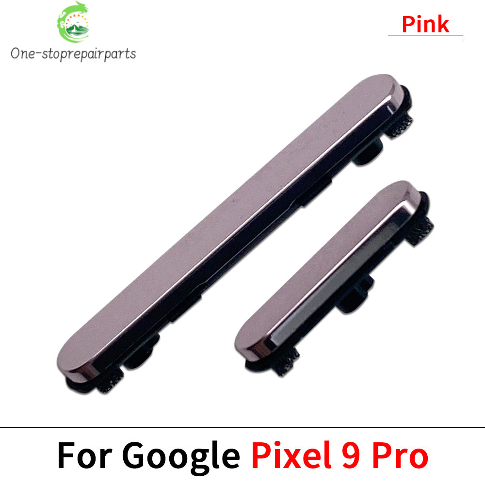 10Pcs. New For Google Pixel 9 / Pixel 9 Pro / Pixel 9 Pro XL Power Volume Side Button Key Replacement Parts Google Pixel phone repair parts