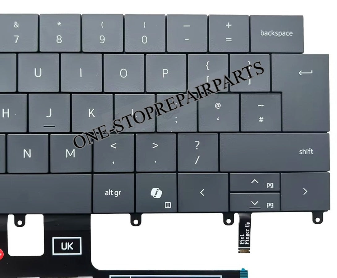 UK GB US English Keyboard Backlight For Dell XPS 14 9440 P184G 0P66PH P66PH 0DFRF5 Laptop Backlit Light Replacement Keyboards Dell laptop repair parts