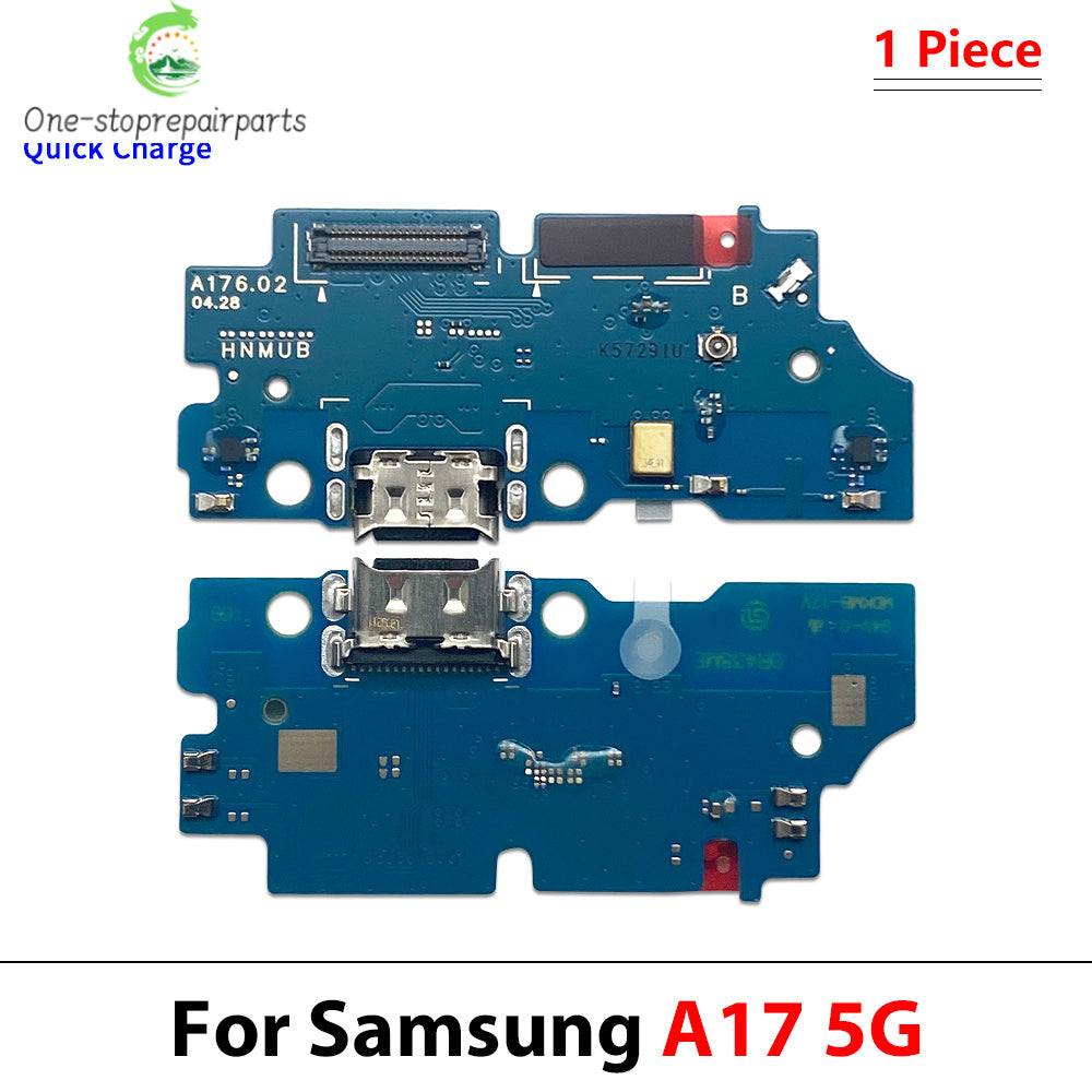 New For Samsung A06 A16 A26 A56 A07 A17 A37 A57 4G 5G Dock Connector Micro USB Charger Charging Port Flex Cable Microphone Board Samsung phone repair parts
