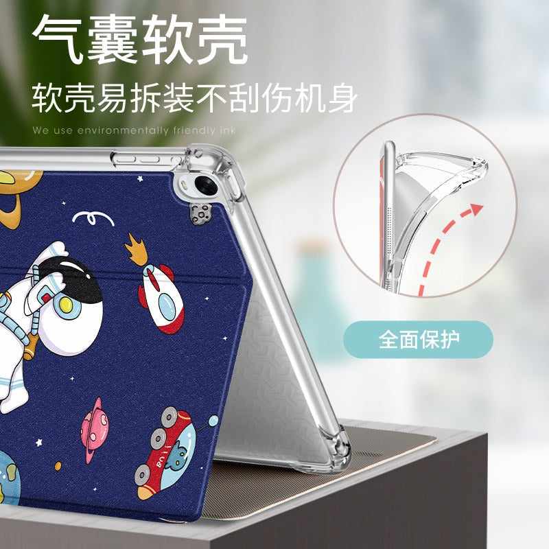 For oppopad4pro protective case vivopad5pro tablet case 2024 new oppopadair computer vivopadair silicone 2 all-inclusive IQOOPad2Pro anti-drop 3 Tablet Accessories