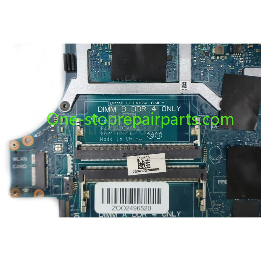 Laptop Motherboard For Dell G15 5511 Notebook LA-K455P With CPU i5-11260 i7-11800H GPU RTX3050 4G Motherboard 100% Test Dell laptop repair parts