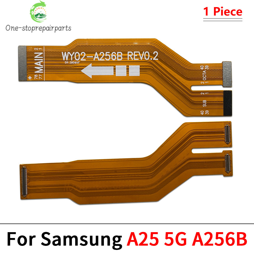 50Pcs, Main Board Connector Mainboard Flex Cable For Samsung A32 A52 A22 A72 A53 A33 A73 A24 A34 A54 A15 A25 A35 A55 4G 5G Samsung phone repair parts