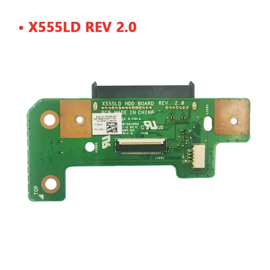 For ASUS X555 X555L X555LD X555LP X555UJ VM590L Y583L W509L W519 F555L A555 X555S Laptop SATA HDD SSD hard drive interface board ASUS laptop repair parts