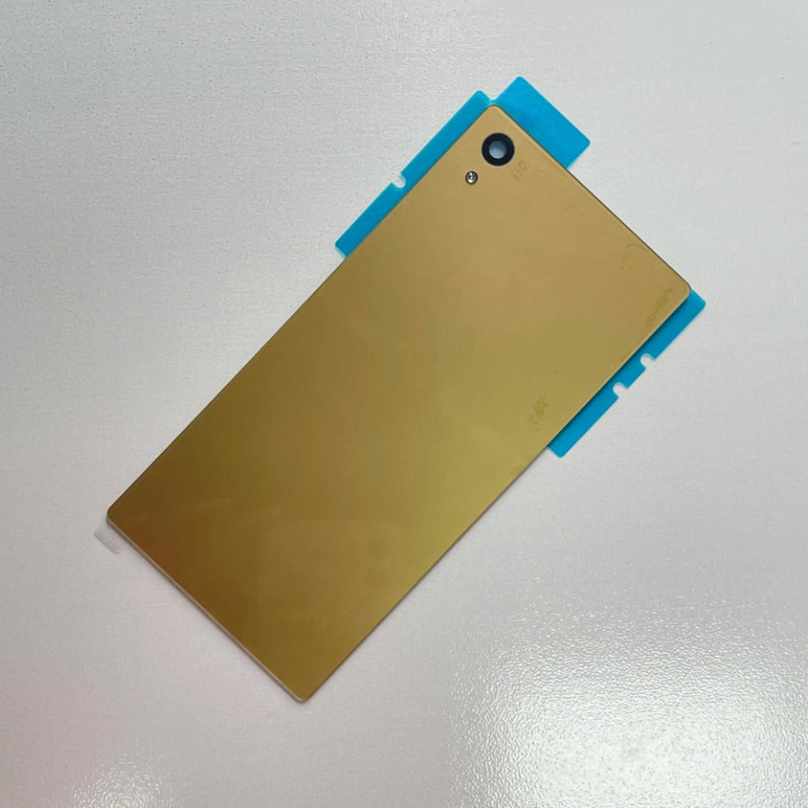 High Quality Back Battery Cover Door For Sony Xperia Z5 E6603 E6633 E6653 E6683 Housing Rear Glass Case With Logo Replacement Sony phone repair parts