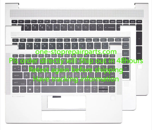 Upper top C case keyboard assembly  for For HP Elitebook 630 640 650 660 G8 G9 G10 G11 C case palmrest top case cover touchpad