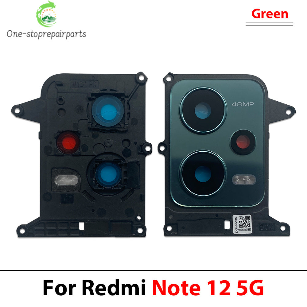 Back Rear Camera Glass Lens Circle Cover With Adhensive For Xiaomi Redmi 12 Note 12 13 Pro Plus 4G 5G Replacement Parts  Xiaomi  Xiao mi phone repair parts
