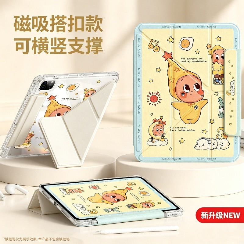 For huawei tablet case matepad115s case 11 with pen slot 2025 new air12 soft light version Pro12.2 transparent se10.4 For glory x10pro throw pillow star 11.5s Tablet Accessories