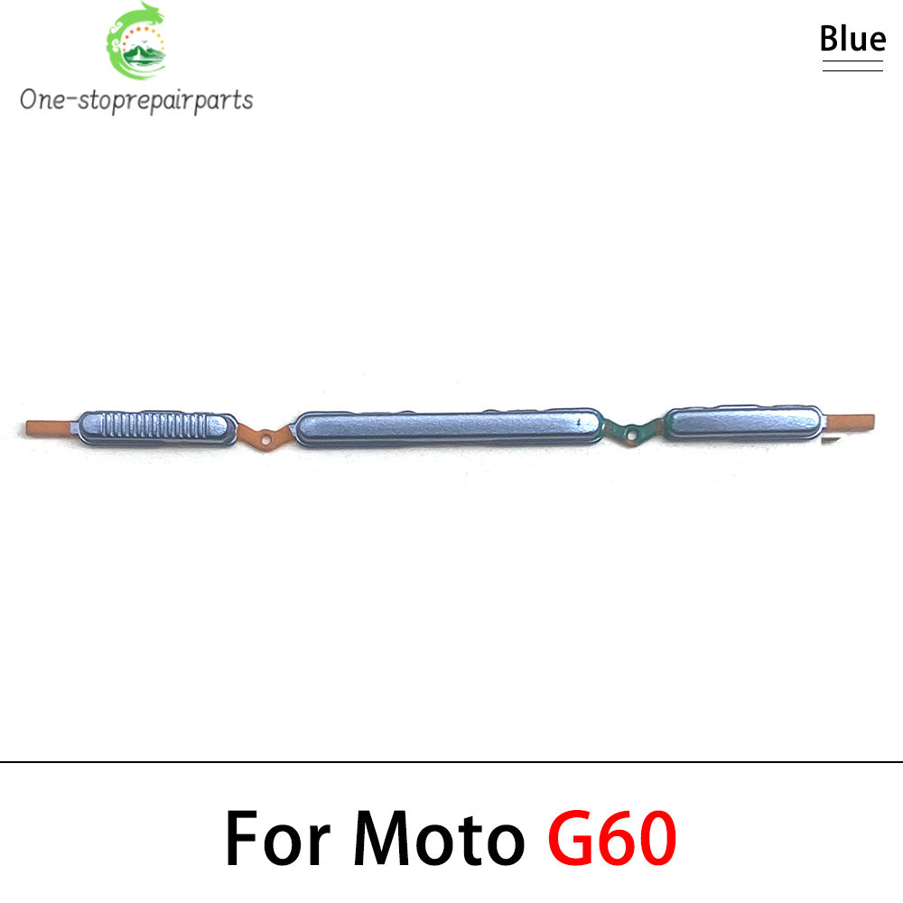 For Motorola Moto G10 G20 G30 G60 G60s G31 G71 G51 5G Power Button + Volume Side Button Replacement Parts Motorola phone repair parts