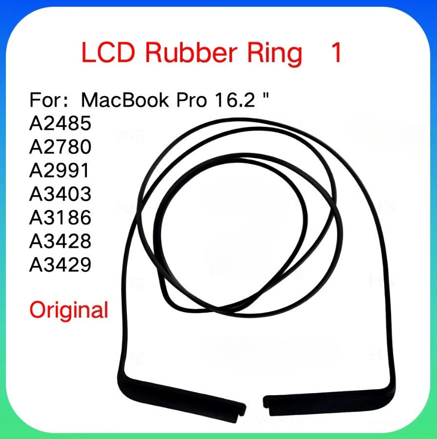 MacBook LCD Screen Rubber Bezel Ring A1706 A1989 A1707 A2141 A2338 A2337 A1932 A2442 A2485 A2681 A2941 A3404 Middle Frame Seal Macbook repair parts