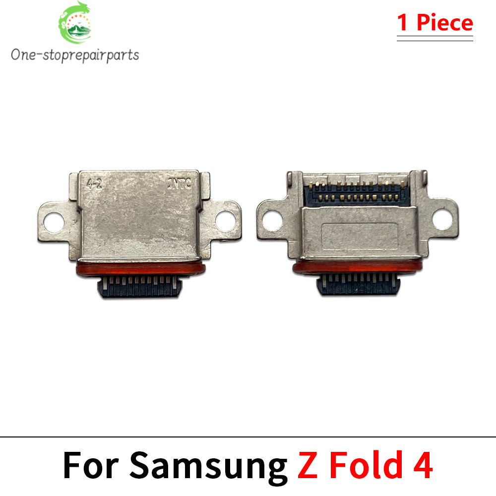 100Pcs, USB Charging Port Connector Charge Jack Socket Plug Dock For Samsung Z Flip 2 3 4 5 / Z Fold 2 3 4 5 Samsung phone repair parts