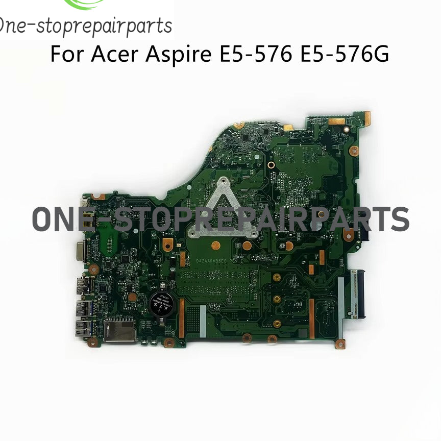 MODEL:ZAAR DAZAARMB6E0 For Acer Aspire E5-576 E5-576G Laptop Motherboard With i7 i5 i3-8130U CPU DDR3L NBGRX11001 NB.GRX11.001 Acer laptop repair parts