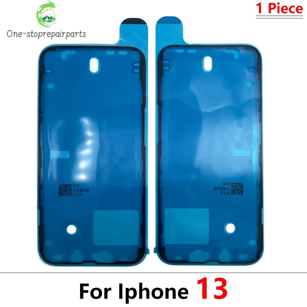 10Pcs Waterproof Sticker For iPhone 11 12 13 14 15 16 17 Pro Max Plus Adhesive LCD Screen Frame Seal Tape Repair Parts iPhone phone repair parts