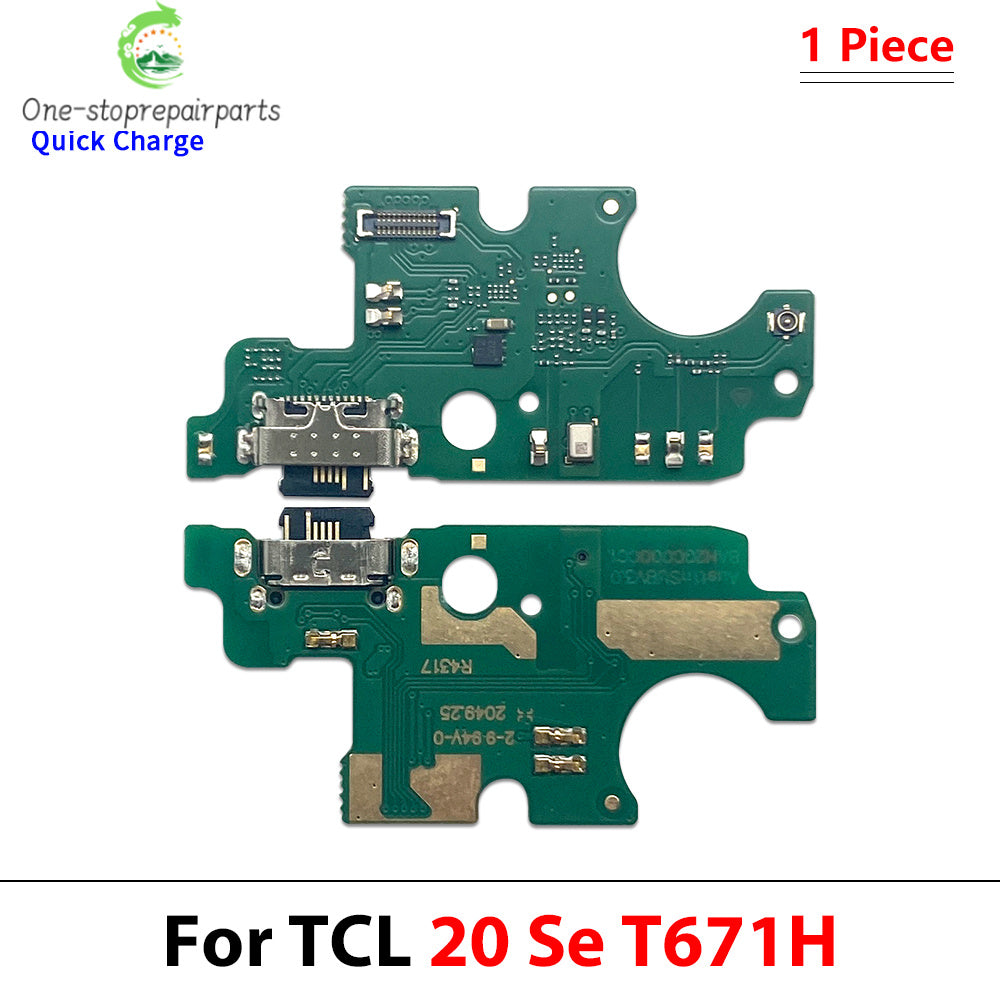 USB Charger Charging Dock Port Connector Flex Cable For TCL 10 10L 20 20L 20R 20Y 30 40 Se Pro XE Plus 5G 405 408 T610K T671H  TCL phone repair parts