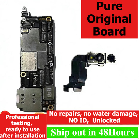 No ID Locked Good function Motherboard for iPhone 14 Pro max 13 main board 12mini 15 13 pro max 12 12 pro max face ID can be brushed