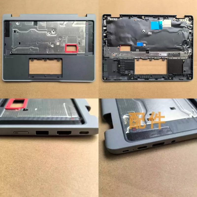 Cover case for Lenovo 100e Chromebook Gen 5 LCD Back Cover WLAN Bezel frame topcase palmrest upper bottom cover 5CB1S55507 5B30Z39027 5M11U12312 HQ2520101JLT0 HQ2520101RNK0 5CB1S55505 5CB1S55510 Lenovo laptop repair parts