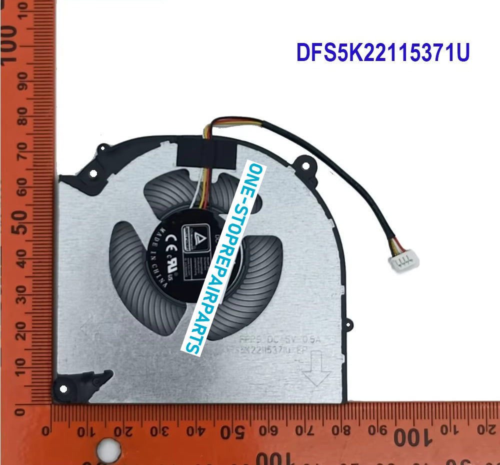 Gaming Laptop Cooling CPU GPU Fan For Gigabyte G5 KF KE GE MF G5KF G5KE G5GE G5MF 2023 FPP6 DFS5K22305283Q FPP7 DFS5L32G16486P Gigabyte laptop repair parts